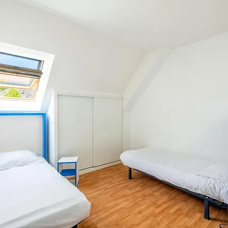 In France With Balcony Or Terrace Auberville